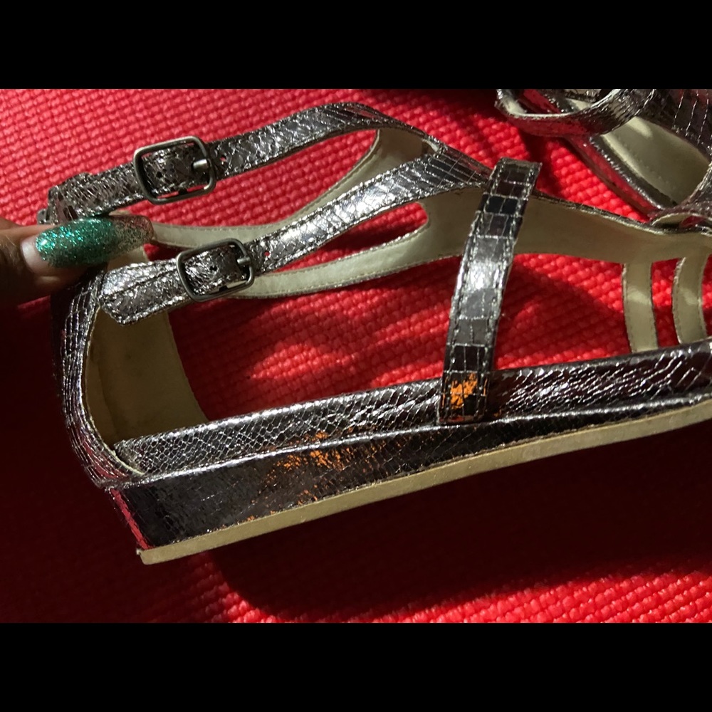 Silver Sandals - Picture 3 of 5